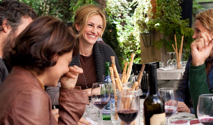 Gen X characteristics: Julia Roberts in Eat, Pray, Love film