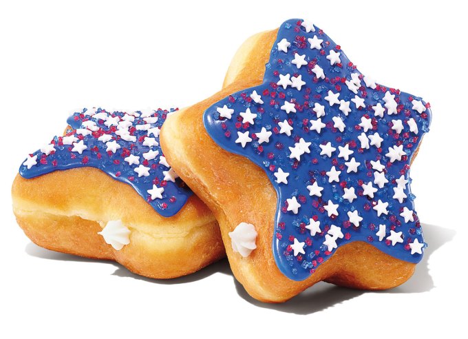 Menú de verano Dunkin: Donut Star Spangled