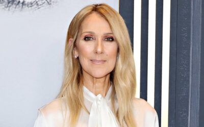Celine Dion comparte impresionantes fotos de natación de medianoche