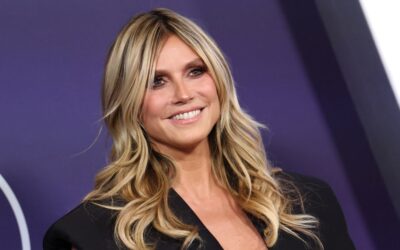 Los hijos de Heidi Klum Torre sobre ella en una nueva foto