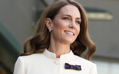 Kate Middleton debuta una nueva pila de anillos en Wimbledon