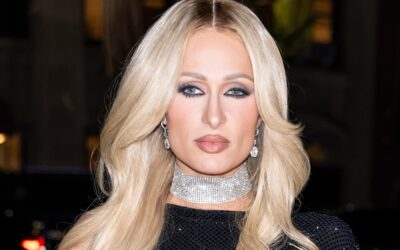 Paris Hilton saca la tendencia de los estampados de animales al mar