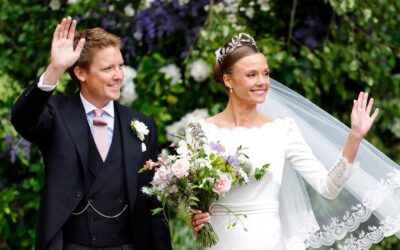 Godson Hugh Grosvenor del rey Charles da la bienvenida al bebé