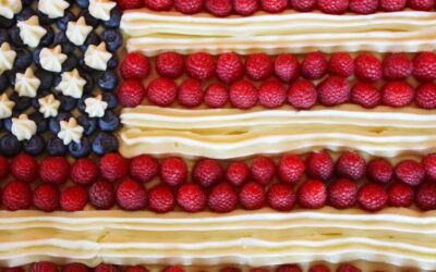Ina Garten Flag Cake Receta para el 4 de julio