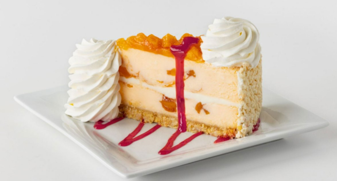 Cheesecake Factory Peach Perfect Cheesecake Review