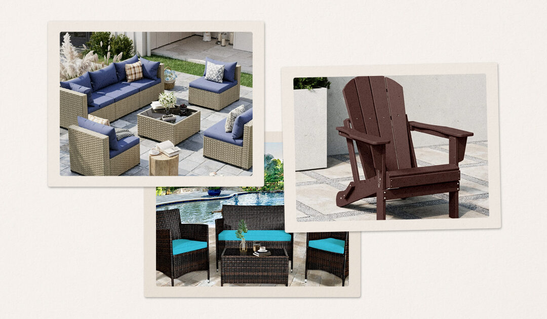 Venta de muebles de exterior Walmart para el verano 2025: 9 ofertas para comprar