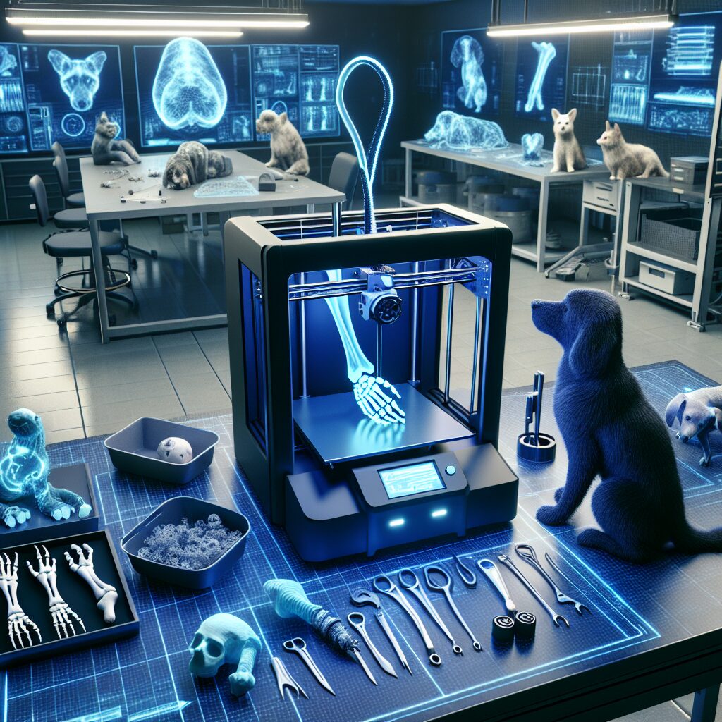 La impresión 3D se utiliza para crear prótesis para animales.