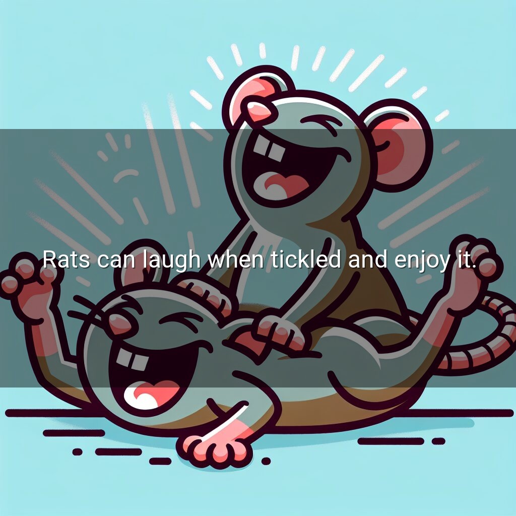 Las ratas pueden reírse cuando les hacen cosquillas y disfrutarlas.