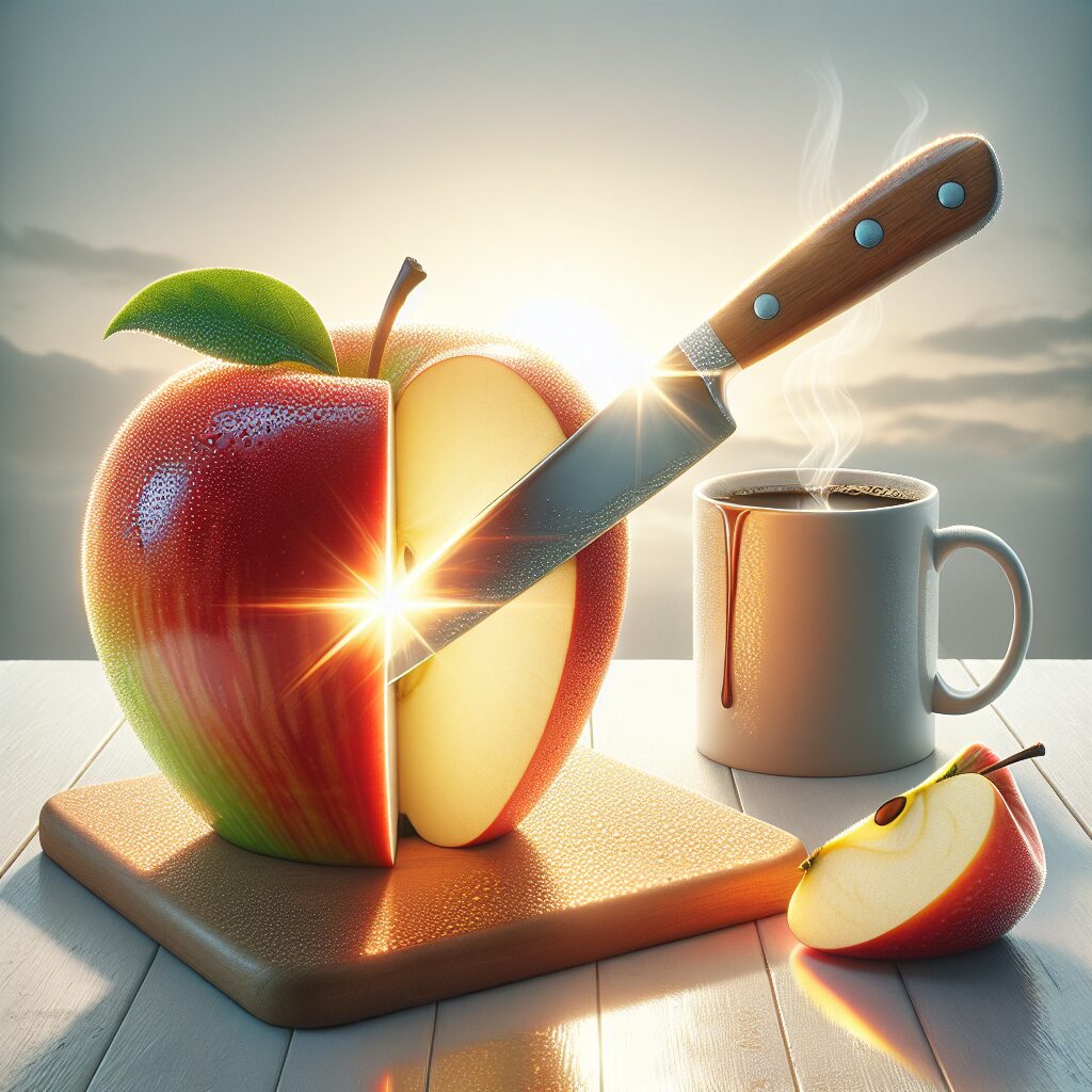 Las manzanas pueden despertarte mejor que el café.