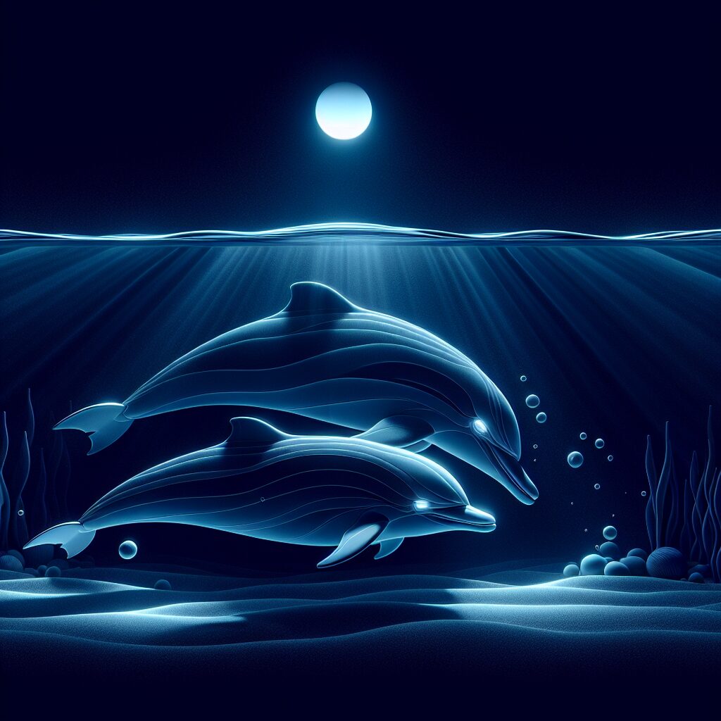 Los delfines duermen con un ojo abierto para mantenerse alerta.