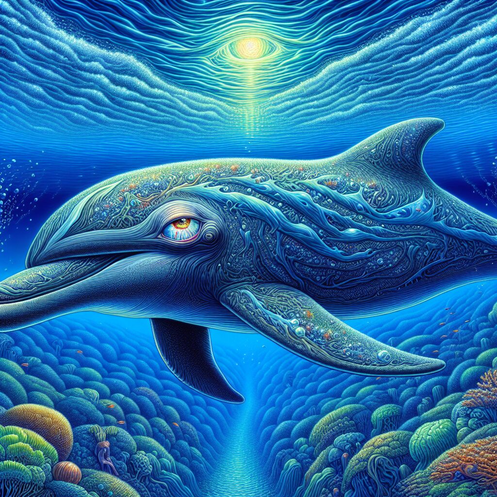 Los delfines duermen con un ojo abierto.