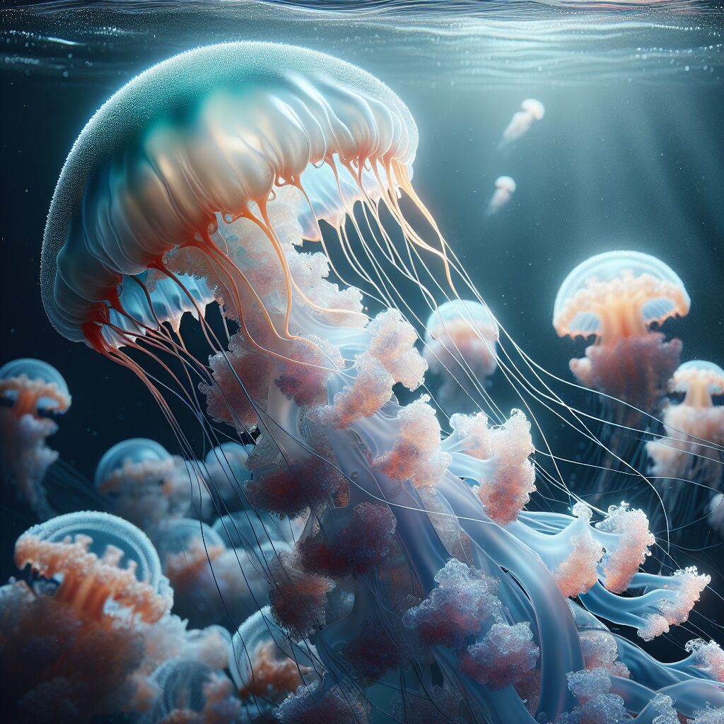 Las medusas son 95% agua.