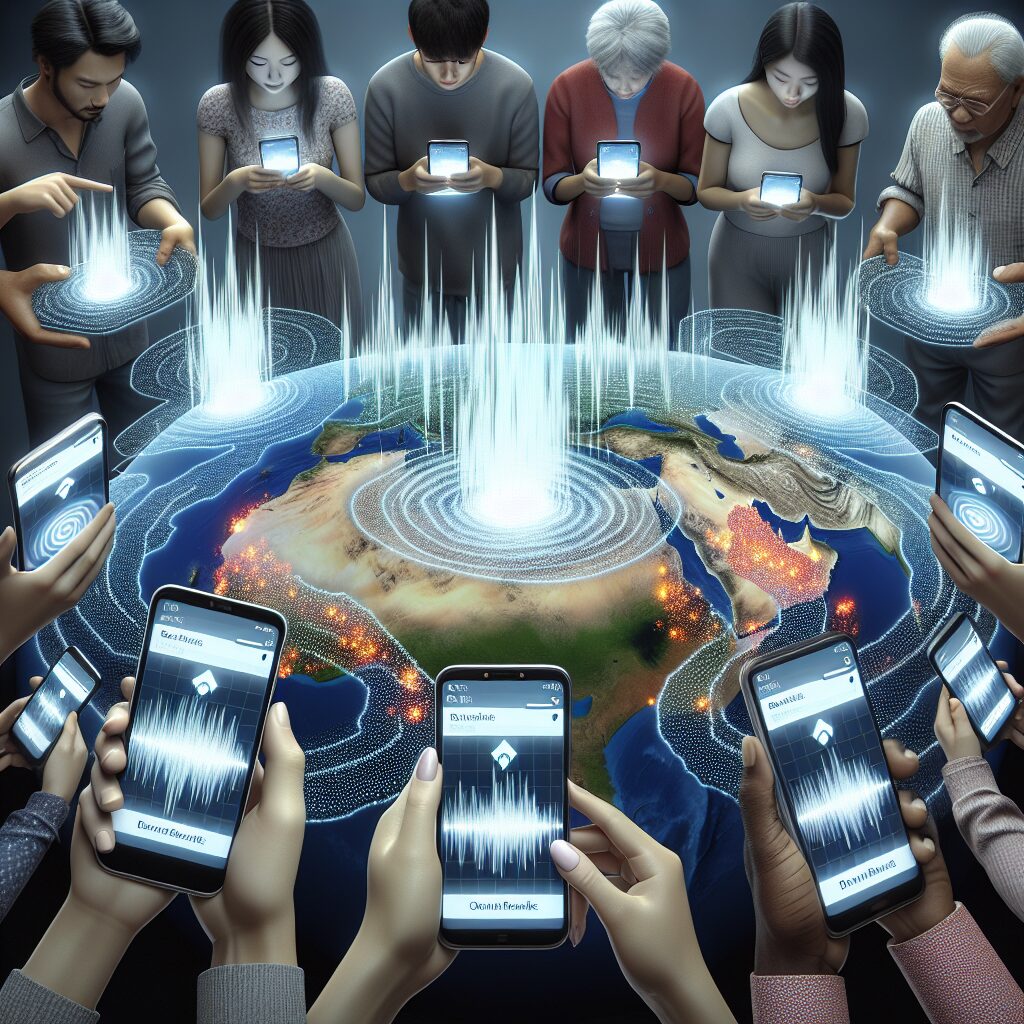 Los teléfonos inteligentes pueden detectar terremotos.