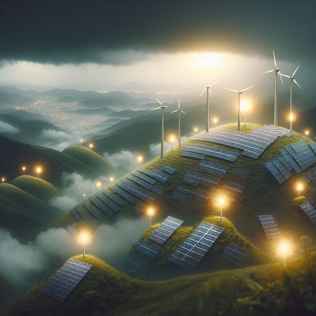 Los paneles solares pueden funcionar en días nublados.