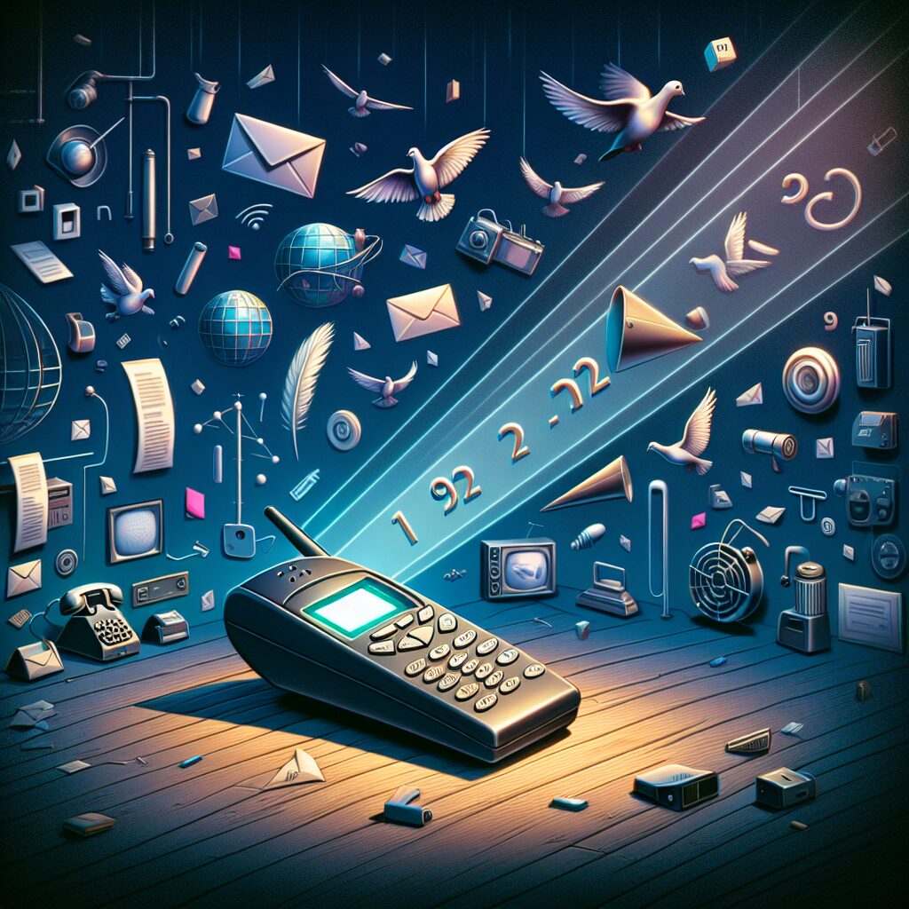 El primer mensaje de texto se envió en 1992.