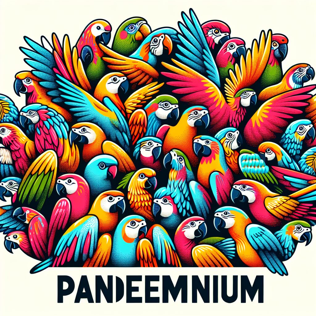 Pandemonium: Caos de bandadas de loros