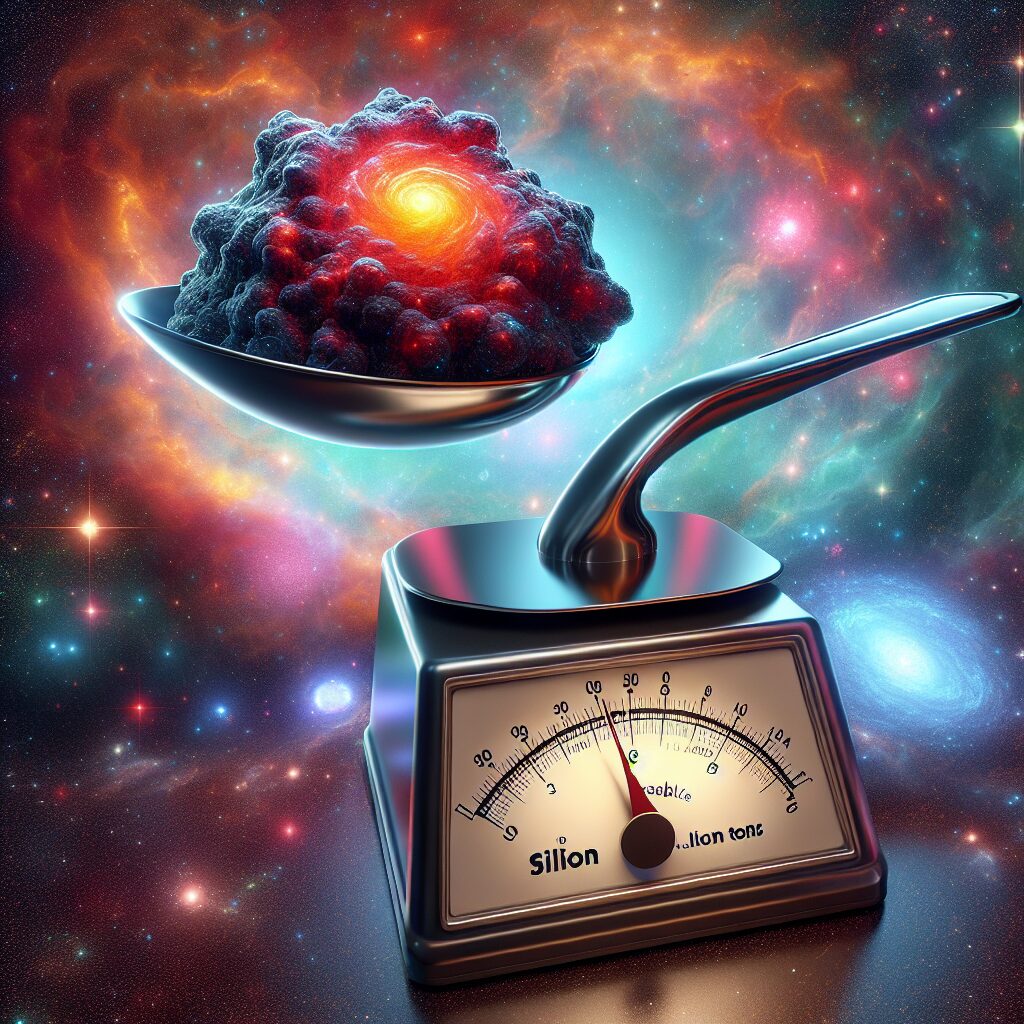 La densidad alucinante de las estrellas de neutrones