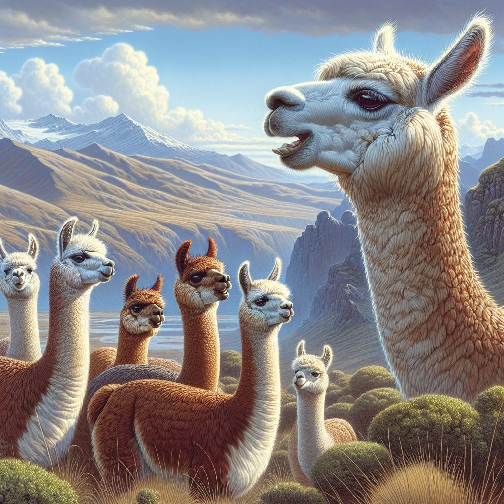 El zumbido de las alpacas