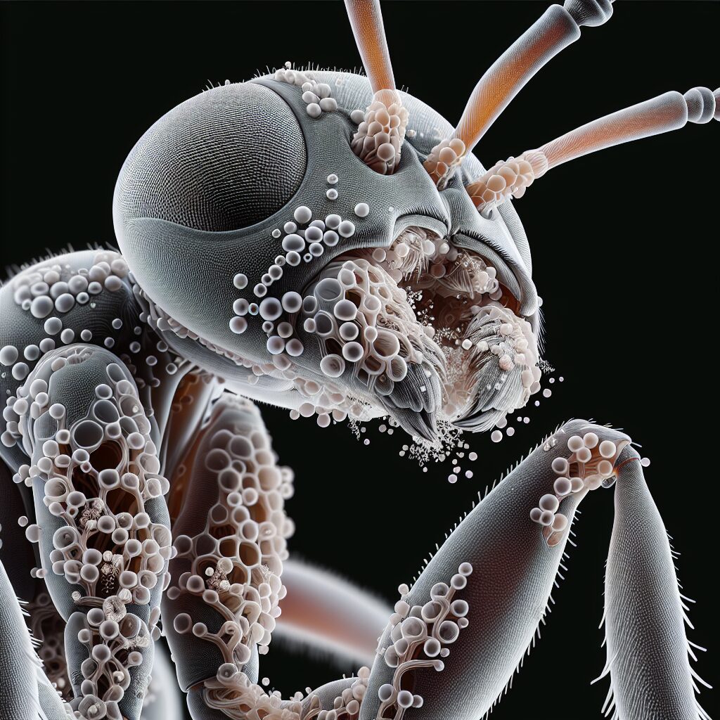 Las hormigas no tienen pulmones; respiran a través de pequeños agujeros en sus cuerpos.