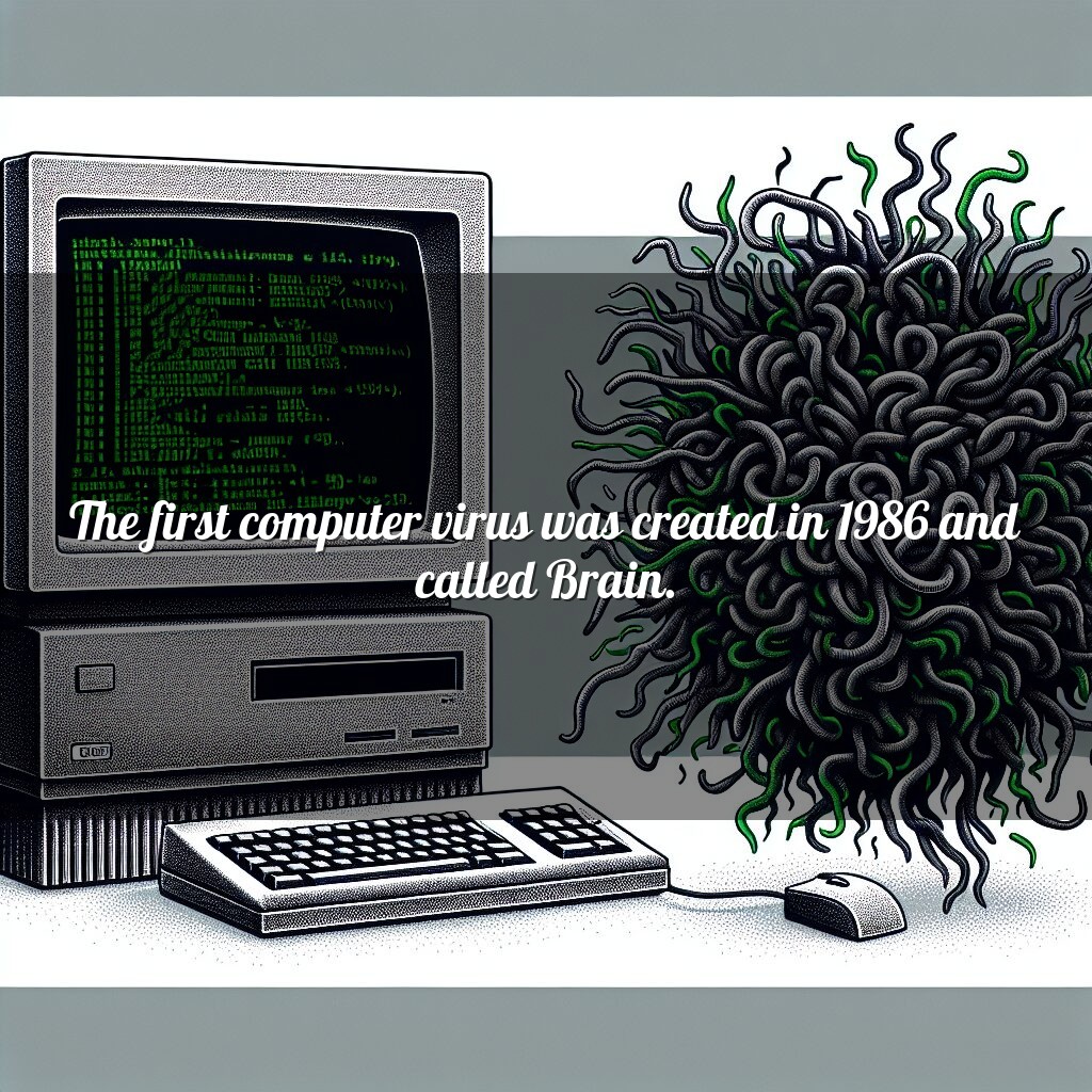 El primer virus informático: el cerebro