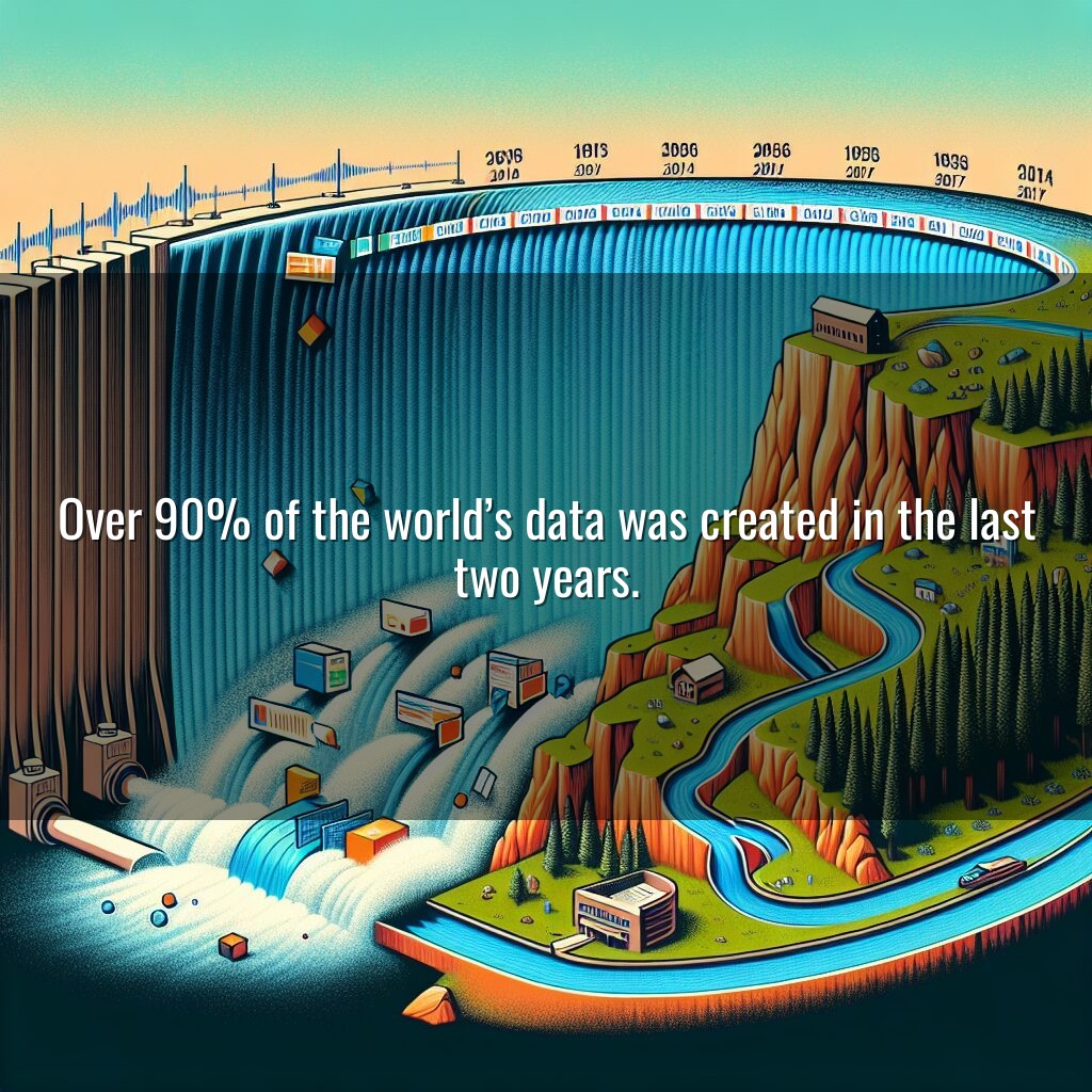 El 90% de los datos del mundo creados recientemente