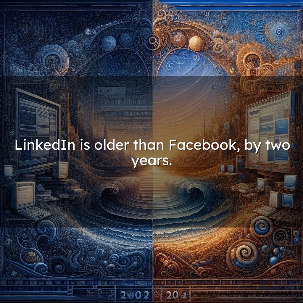 LinkedIn versus Facebook: la diferencia de edad