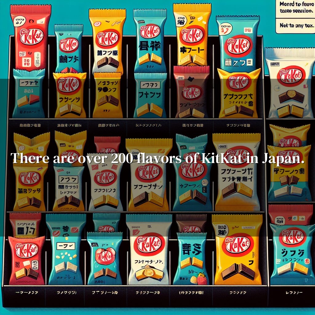 Explora más de 200 sabores de KitKat en Japón