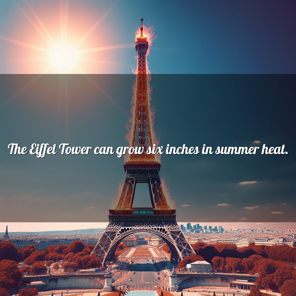 Torre Eiffel: misterio de altura estacional