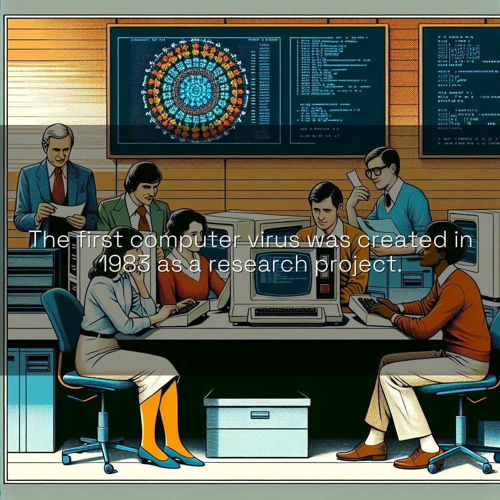 El primer virus informático: una perspectiva histórica