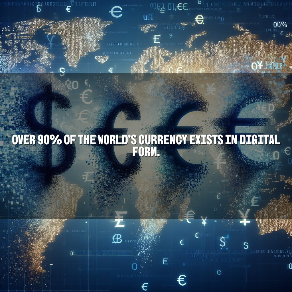 El 90% de la moneda mundial es digital