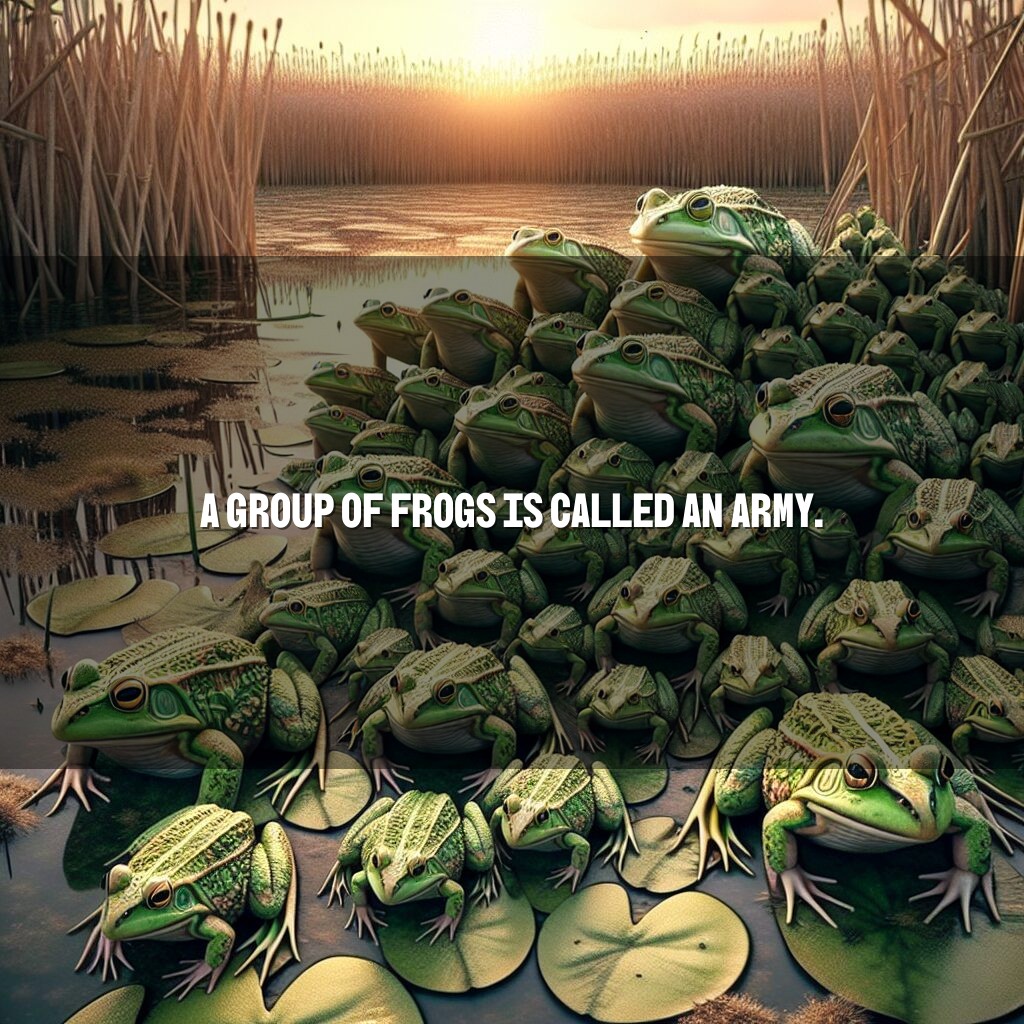 El fascinante “ejército” de ranas