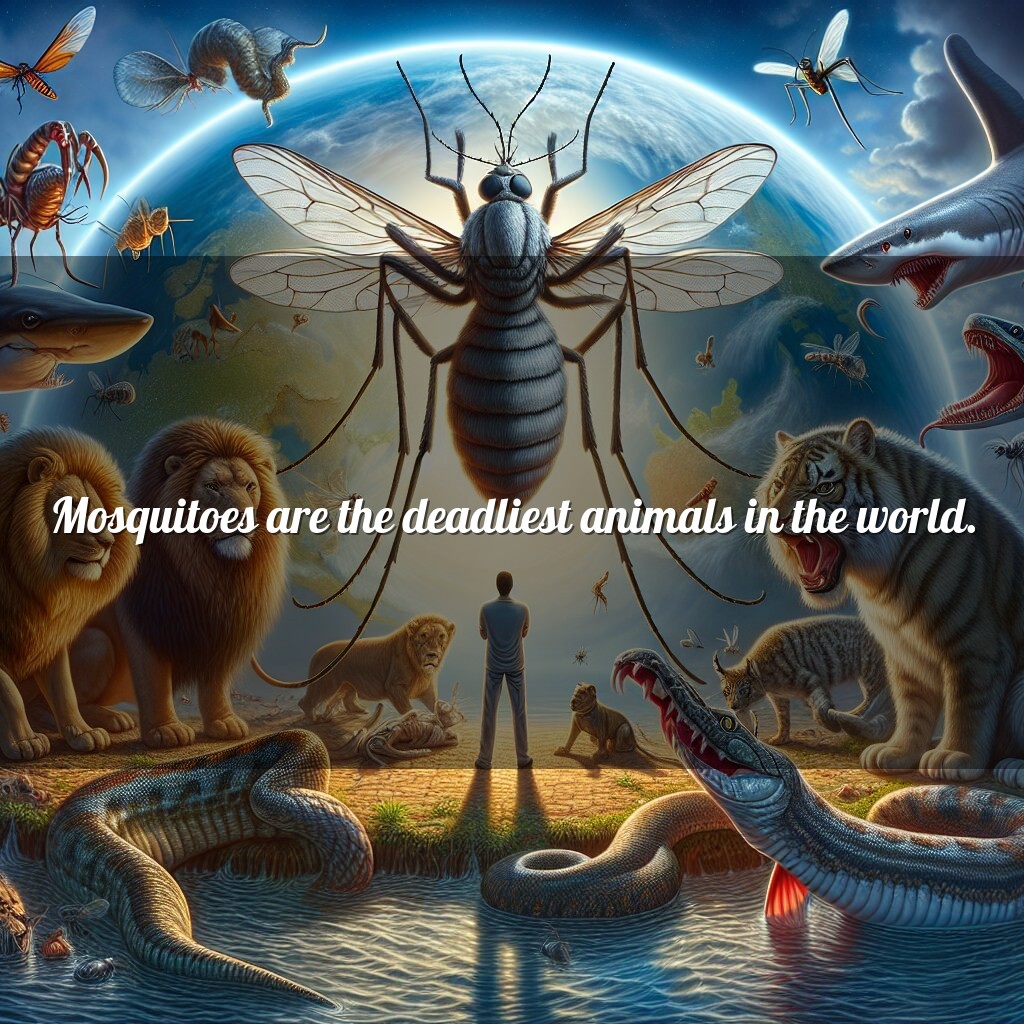 Mosquitos: los animales más mortíferos del mundo