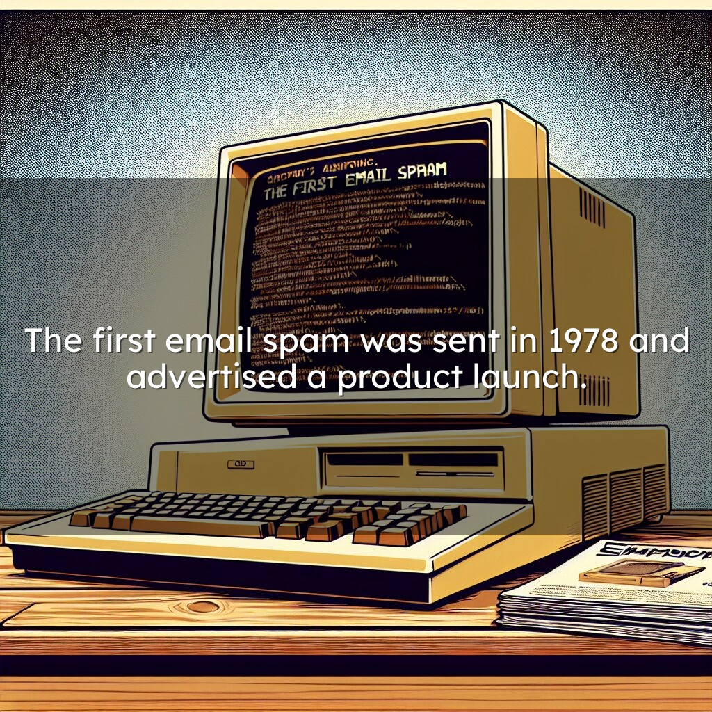 El origen del spam por correo electrónico en 1978