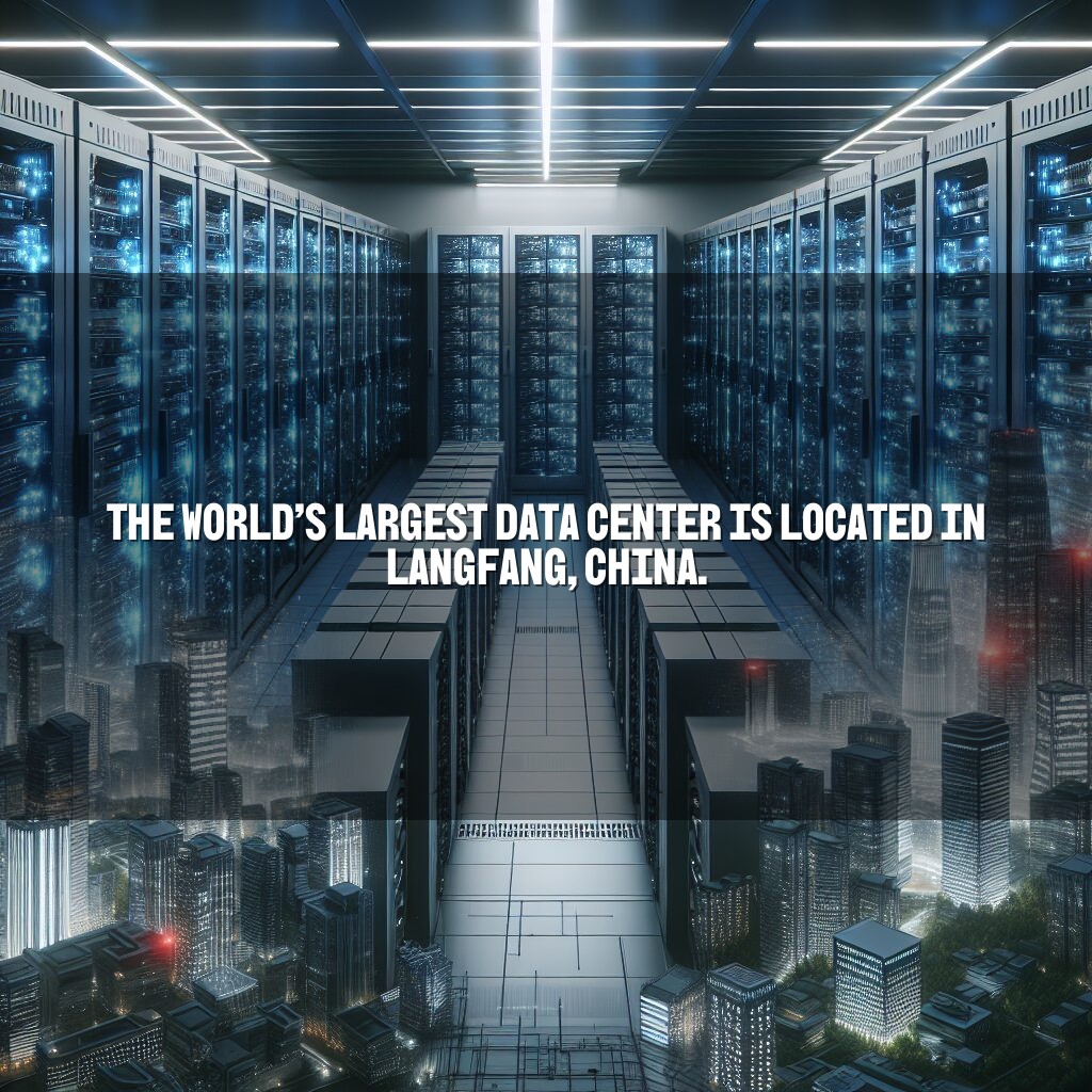 Explora Langfang: el centro de datos más grande del mundo
