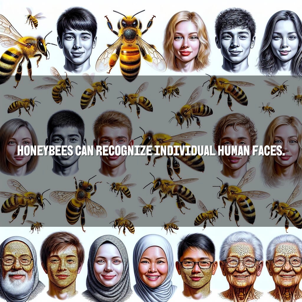 Las abejas reconocen rostros humanos