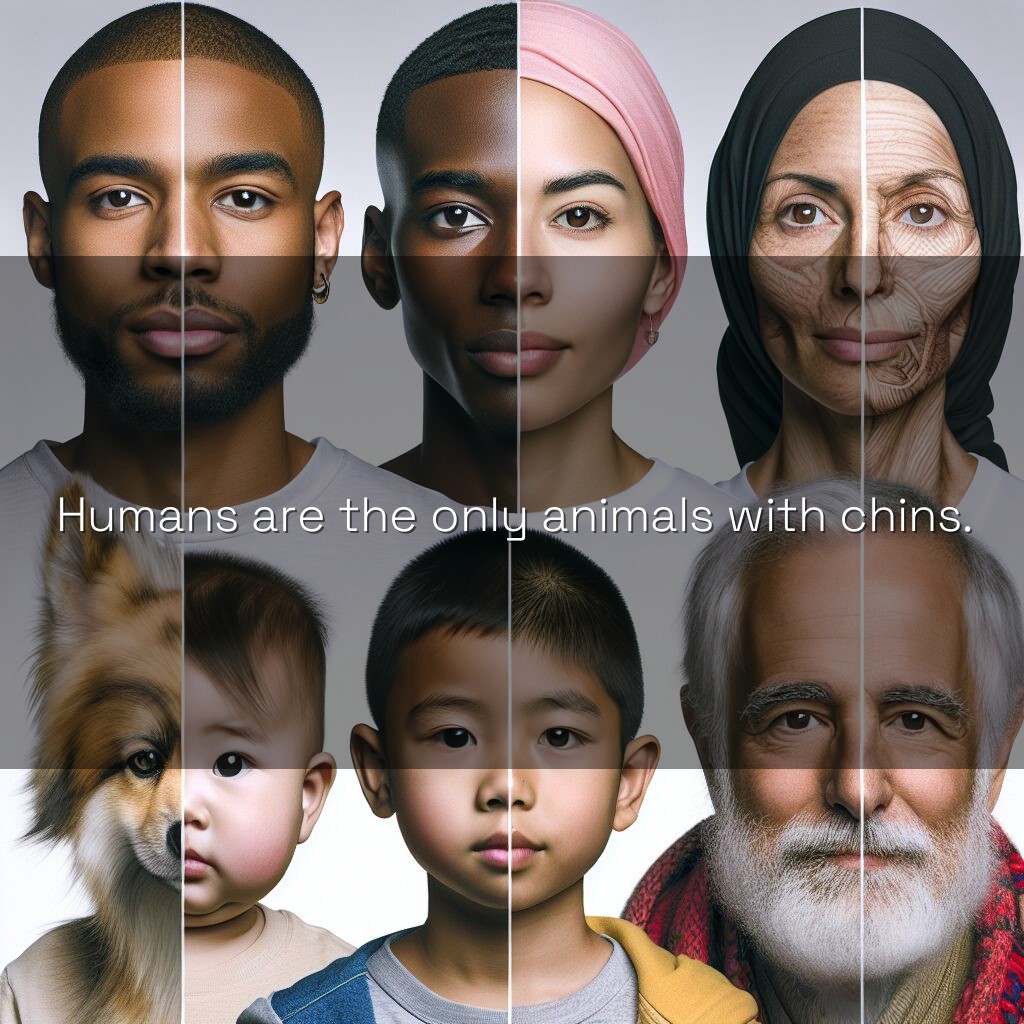 Por qué sólo los humanos tienen barbilla