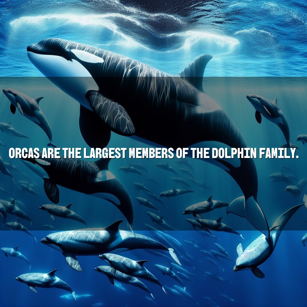 Orcas: los delfines más grandes