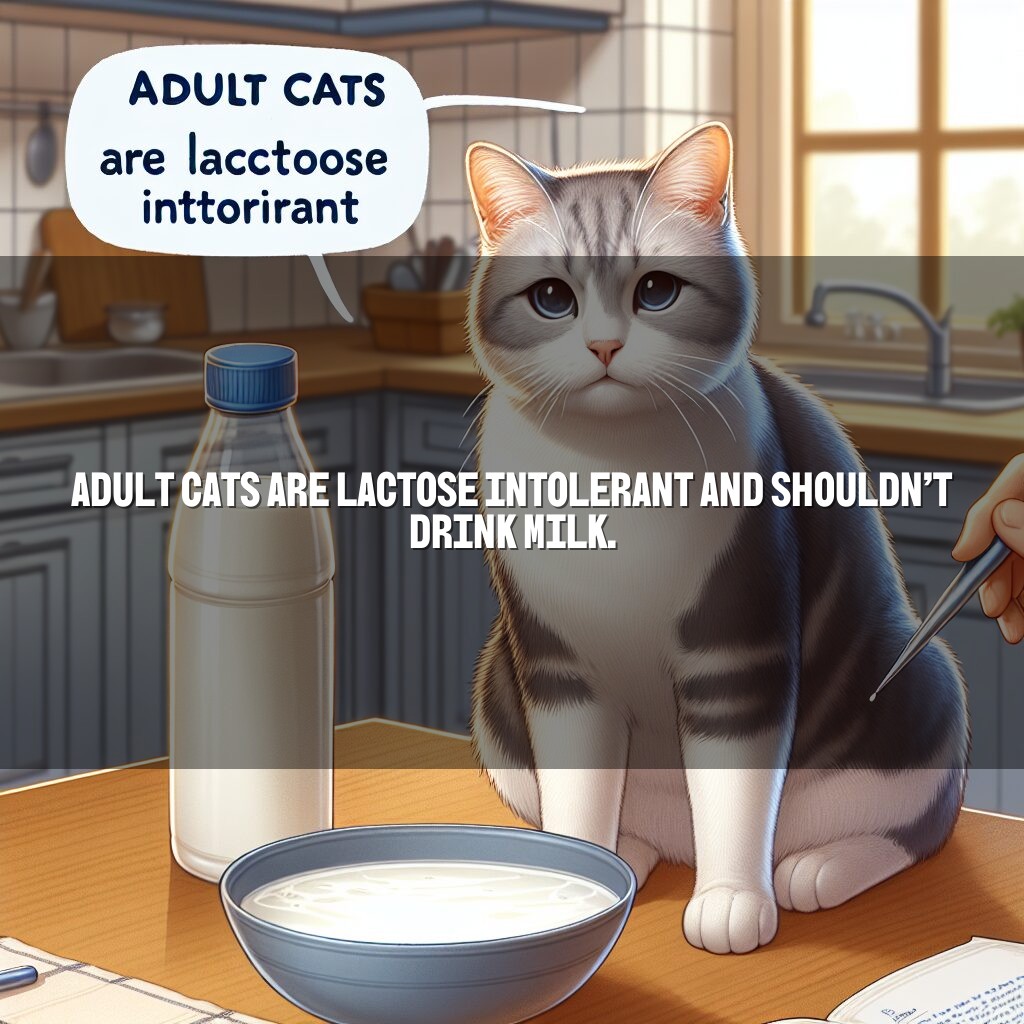 Por qué los gatos adultos no deberían beber leche