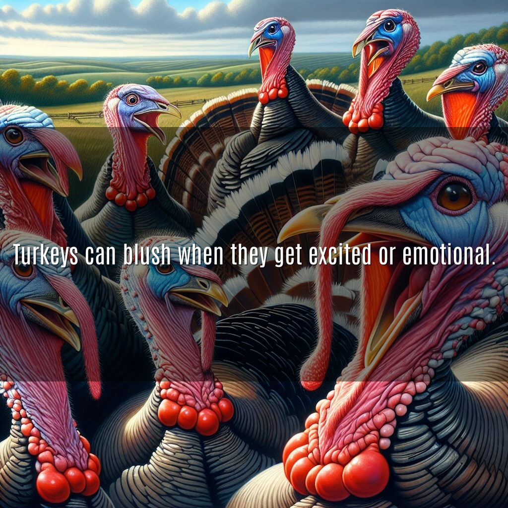 La ciencia de la coloración del pavo.