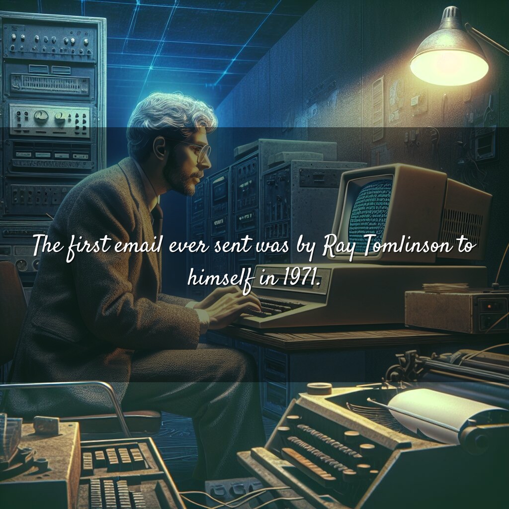 El primer correo electrónico: la innovación de Ray Tomlinson en 1971