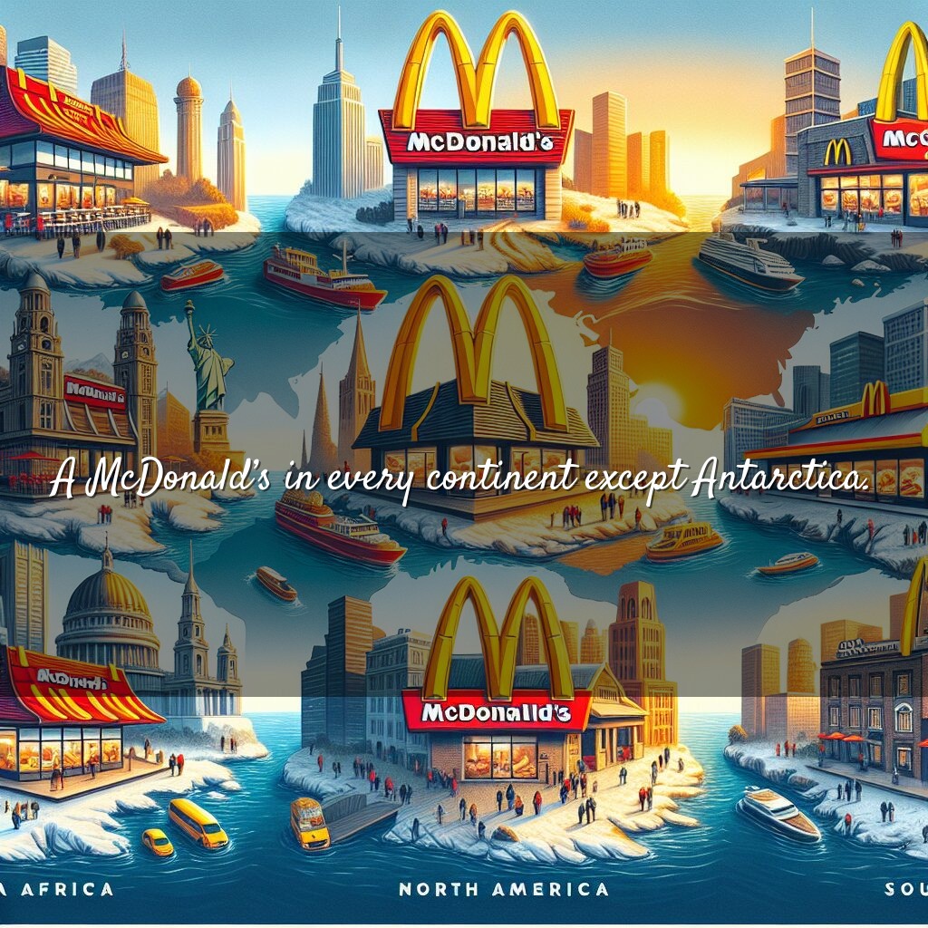 McDonald’s: una presencia mundial
