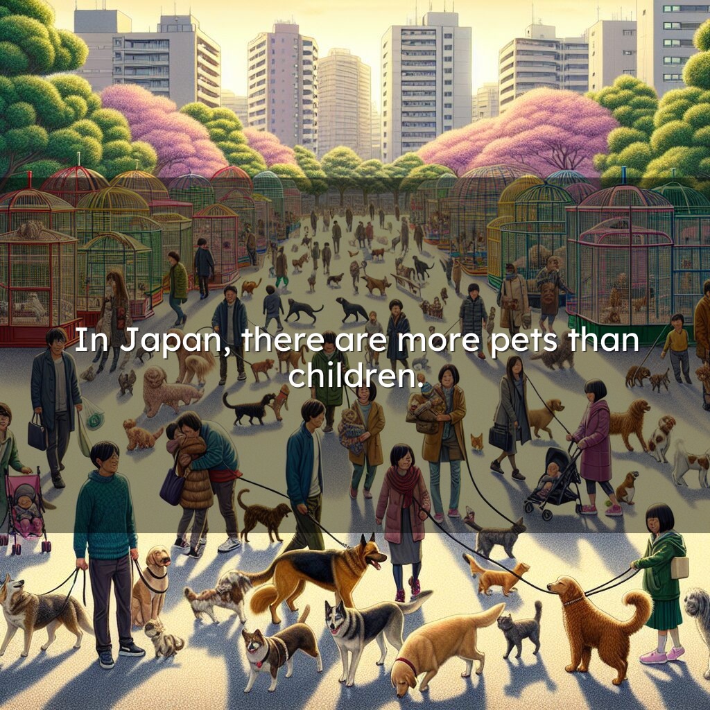 Japón: ¿Más mascotas que niños?