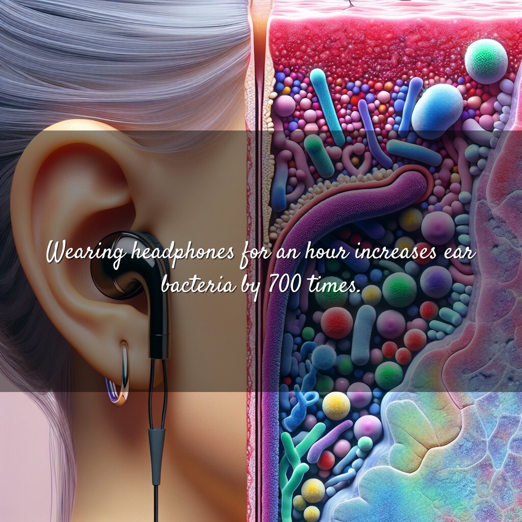 Auriculares y bacterias del oído: un problema de salud