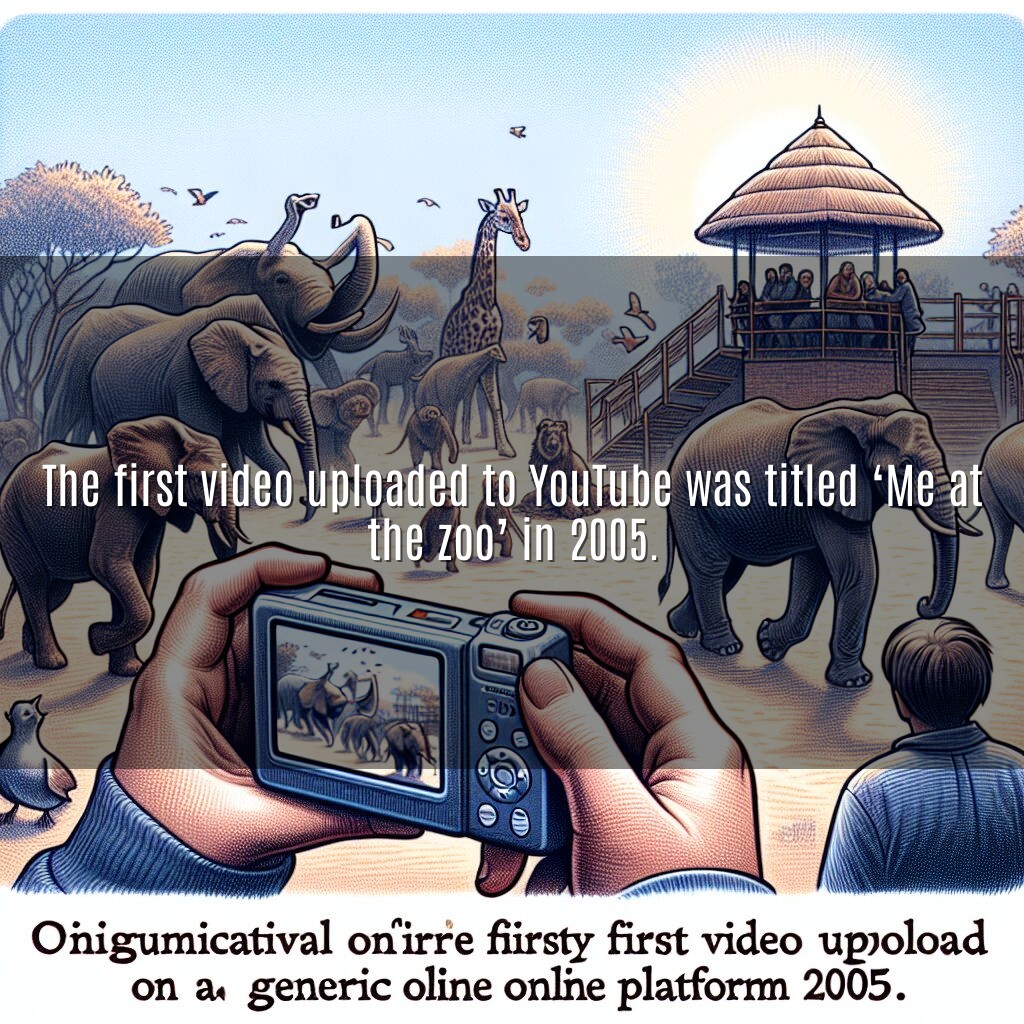 ‘Yo en el zoológico’: primer vídeo de YouTube