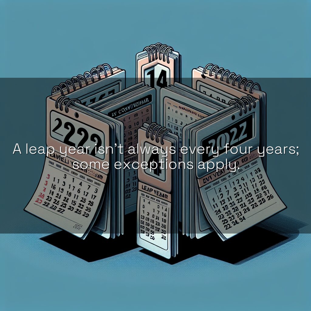 No siempre cada cuatro años