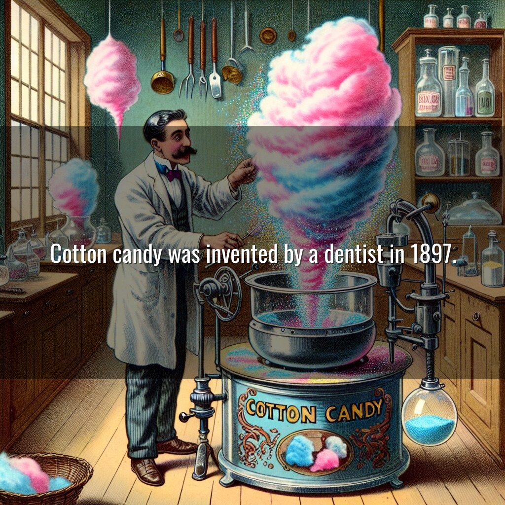 El dentista detrás del algodón de azúcar