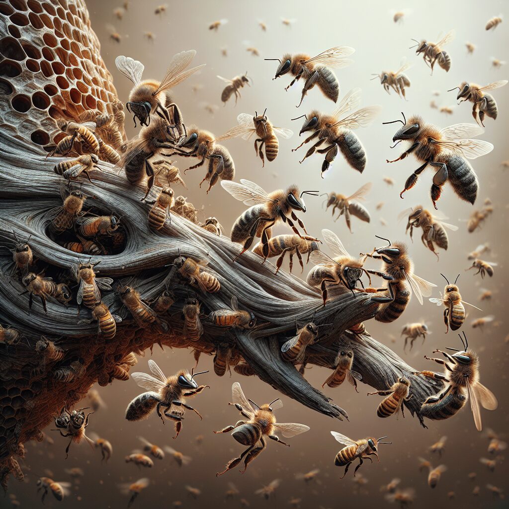 Por qué las abejas pican a otras abejas