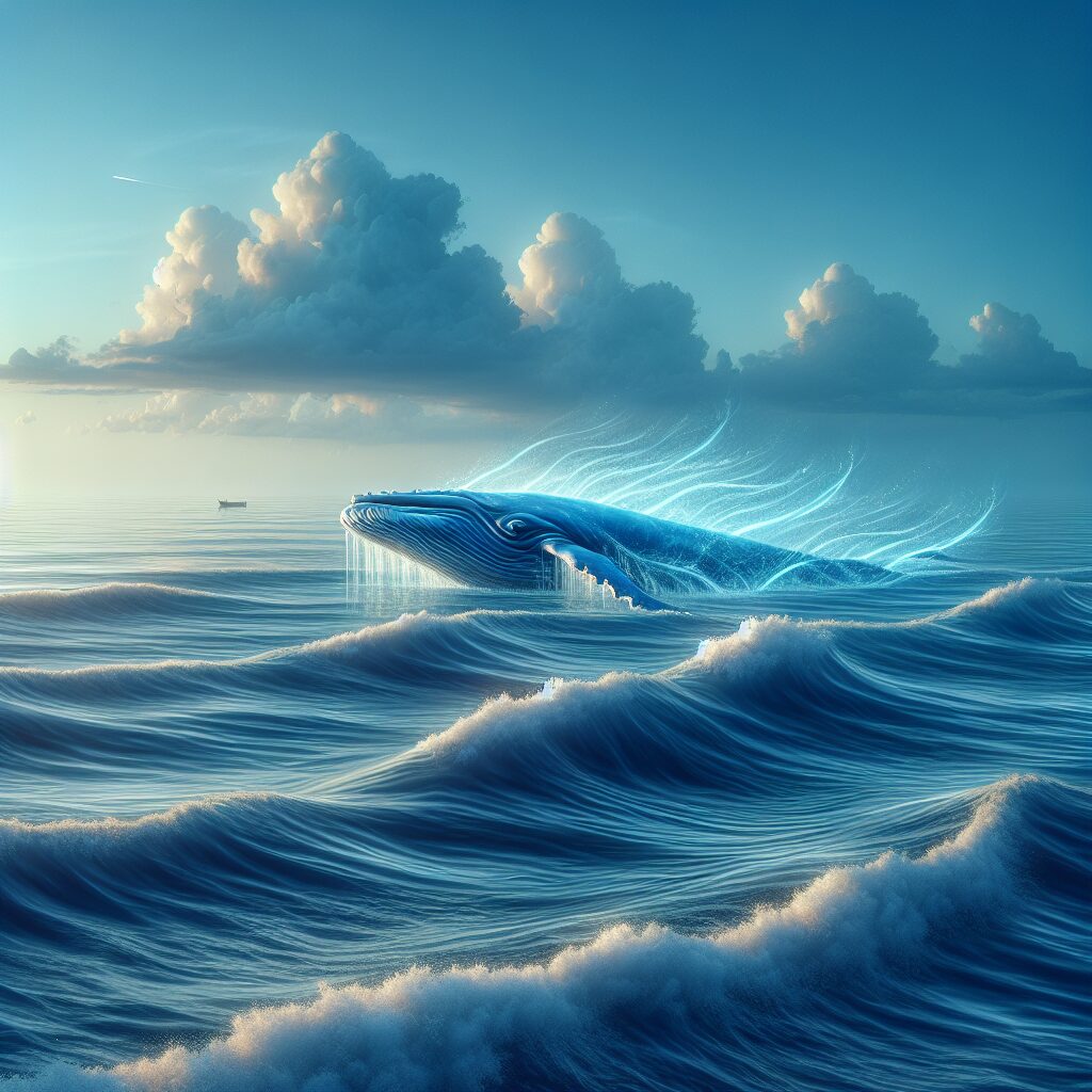 Latidos del corazón de la ballena azul: escuchados a dos millas de distancia