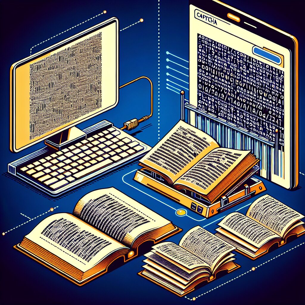 Captcha ayuda a digitalizar libros