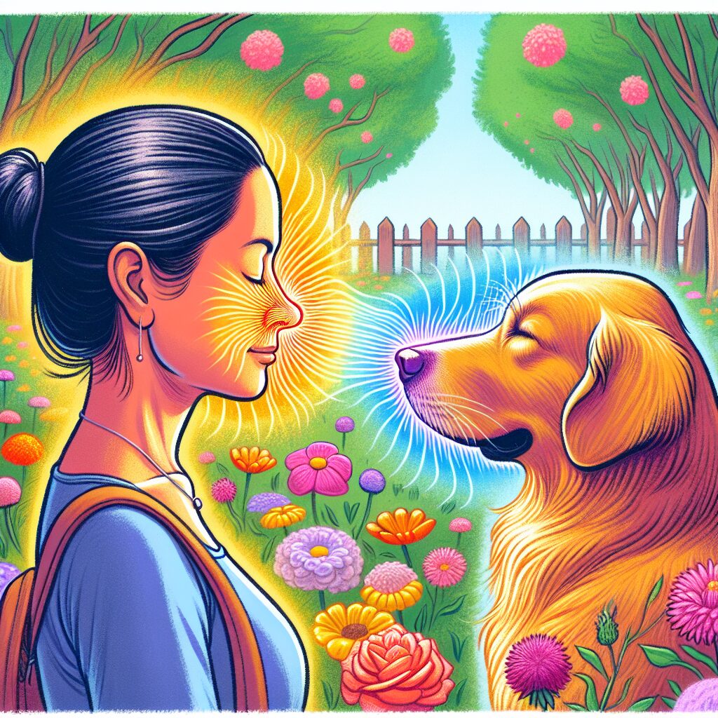 El olfato de los perros: 40 veces mejor